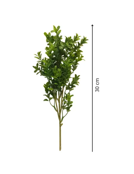 Green PVC branch with small leaves