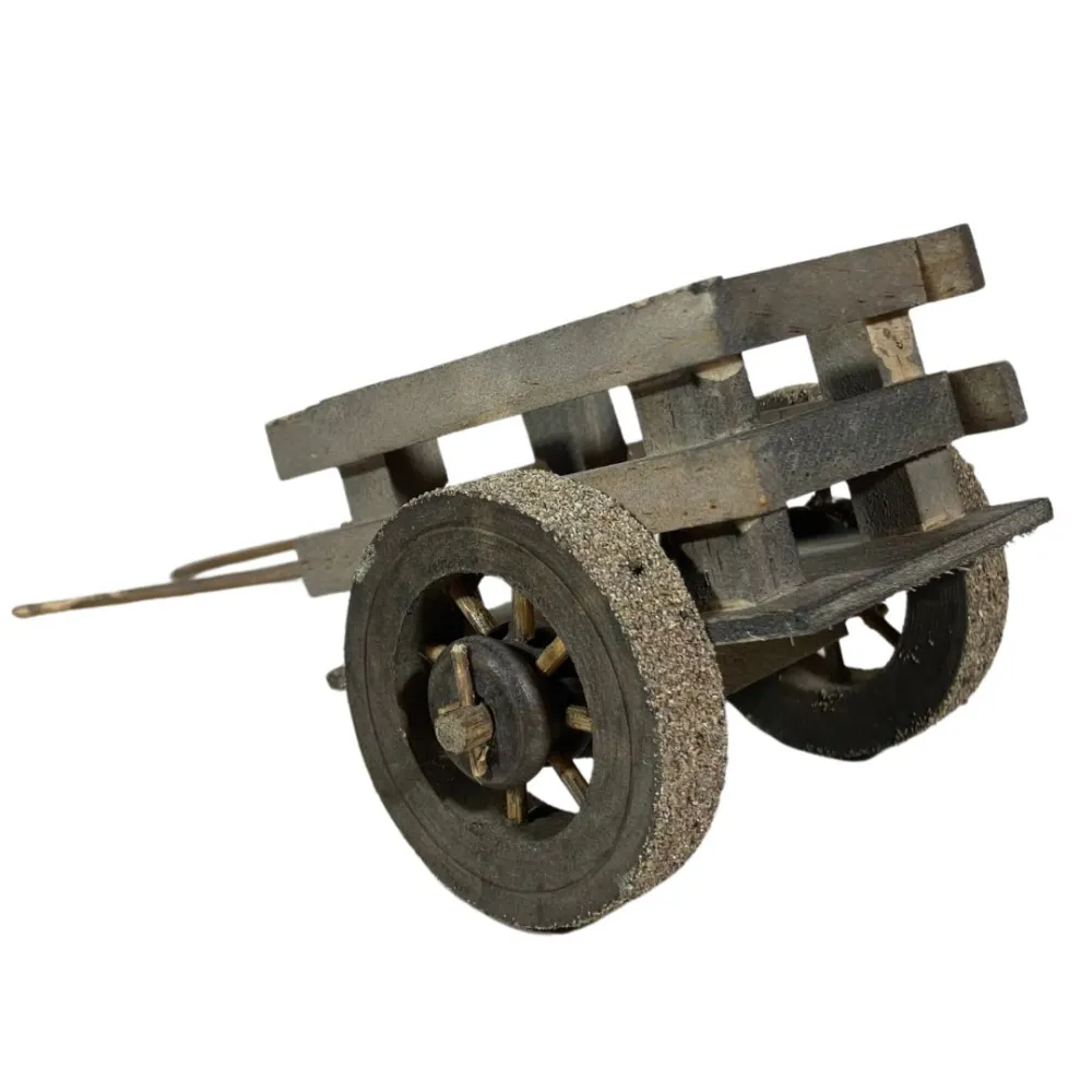 Wooden Cart for 8–10 cm Nativity Figures