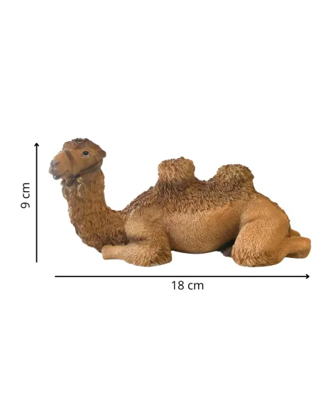 Cammello seduto in resina per statue da 20 cm