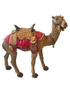 Cammello in piedi in resina per statue da 20 cm