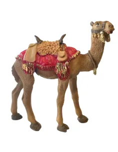 Cammello in piedi in resina per statue da 20 cm 2