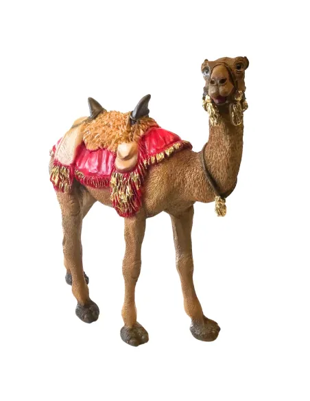 Cammello in piedi in resina per statue da 20 cm