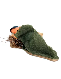 Animated Terracotta Sleeping Man - 25 cm 2