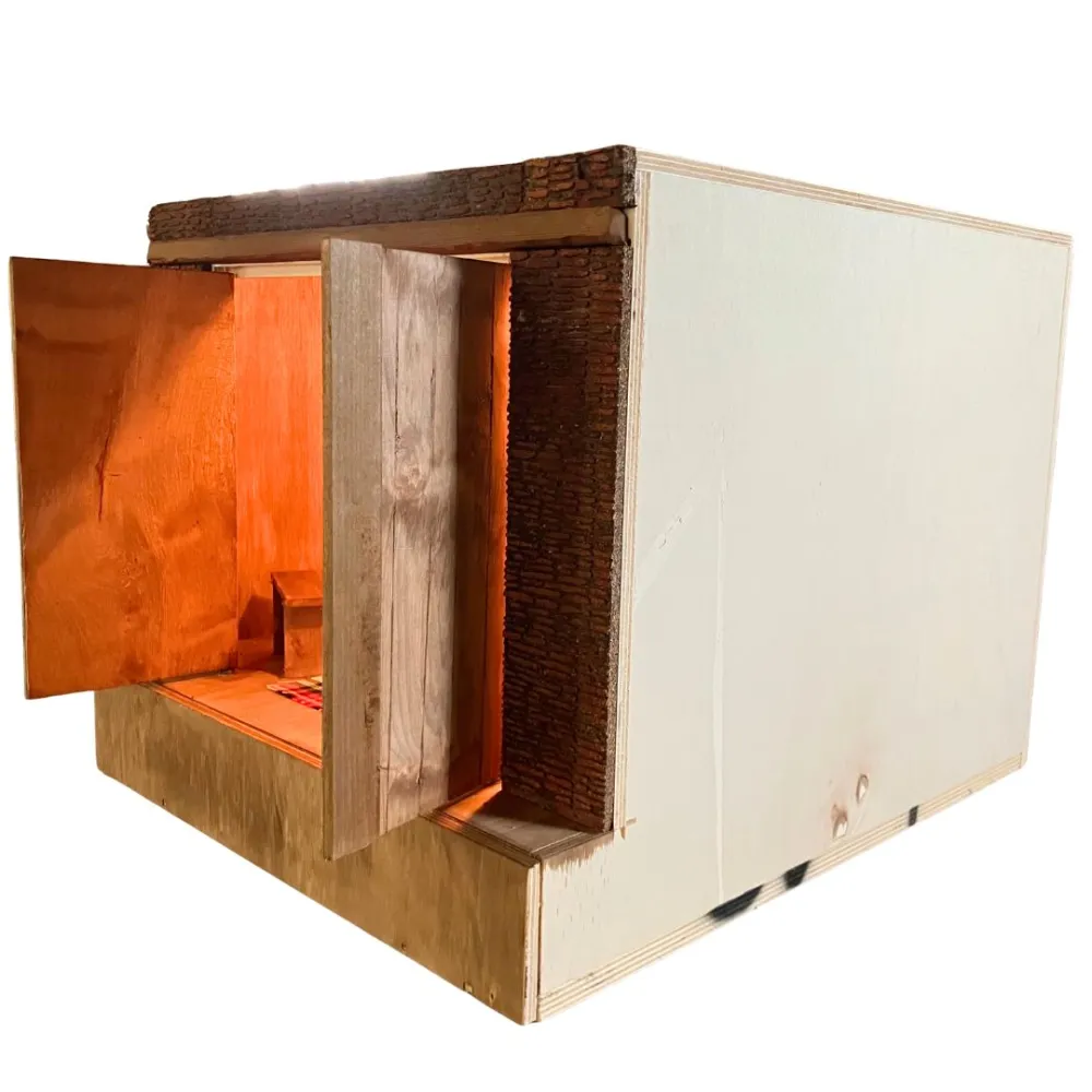 Cambio scena bambino su dondolo 30 cm in movimento