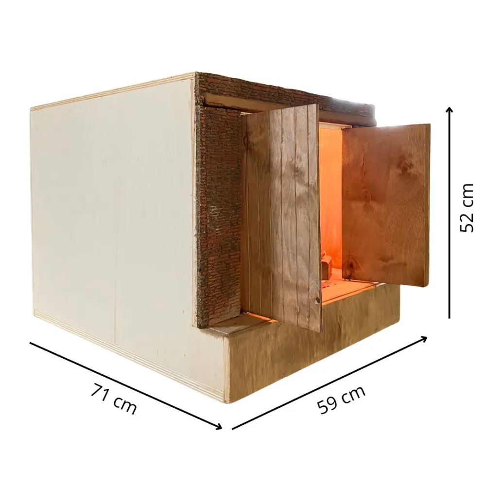 Cambio scena bambino su dondolo 30 cm in movimento
