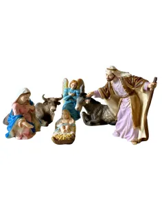 Set Natività 6 pezzi in resina serie 20 cm