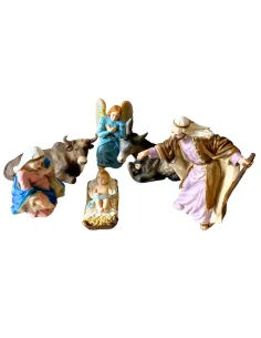 Set Natività 6 pezzi in resina serie 20 cm 2