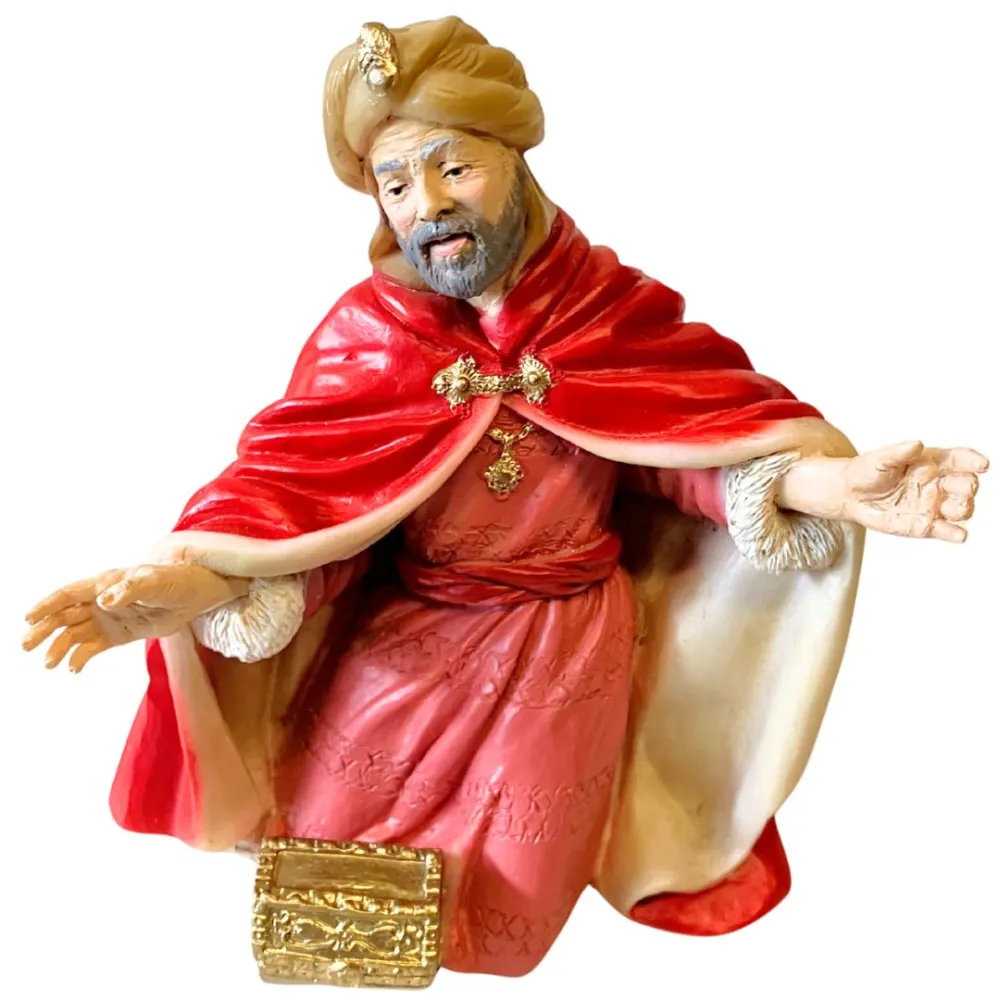 Wise Man with Gold – Resin, 20 cm Series