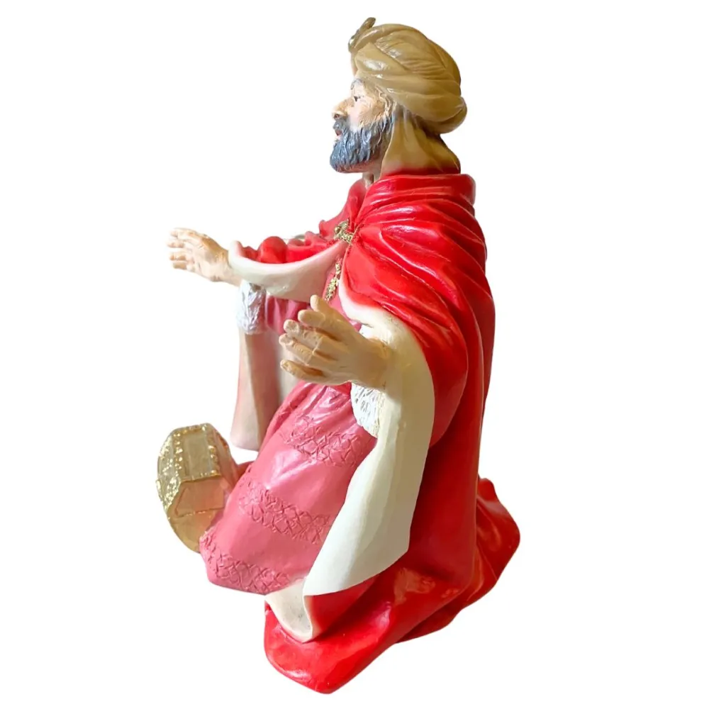 Wise Man with Gold – Resin, 20 cm Series