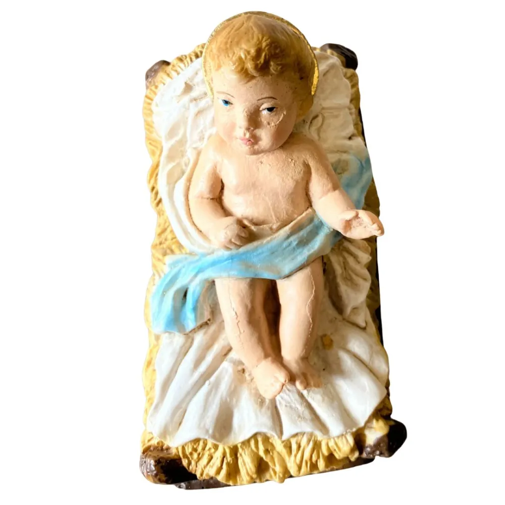 Gesù bambino in resina serie 20 cm