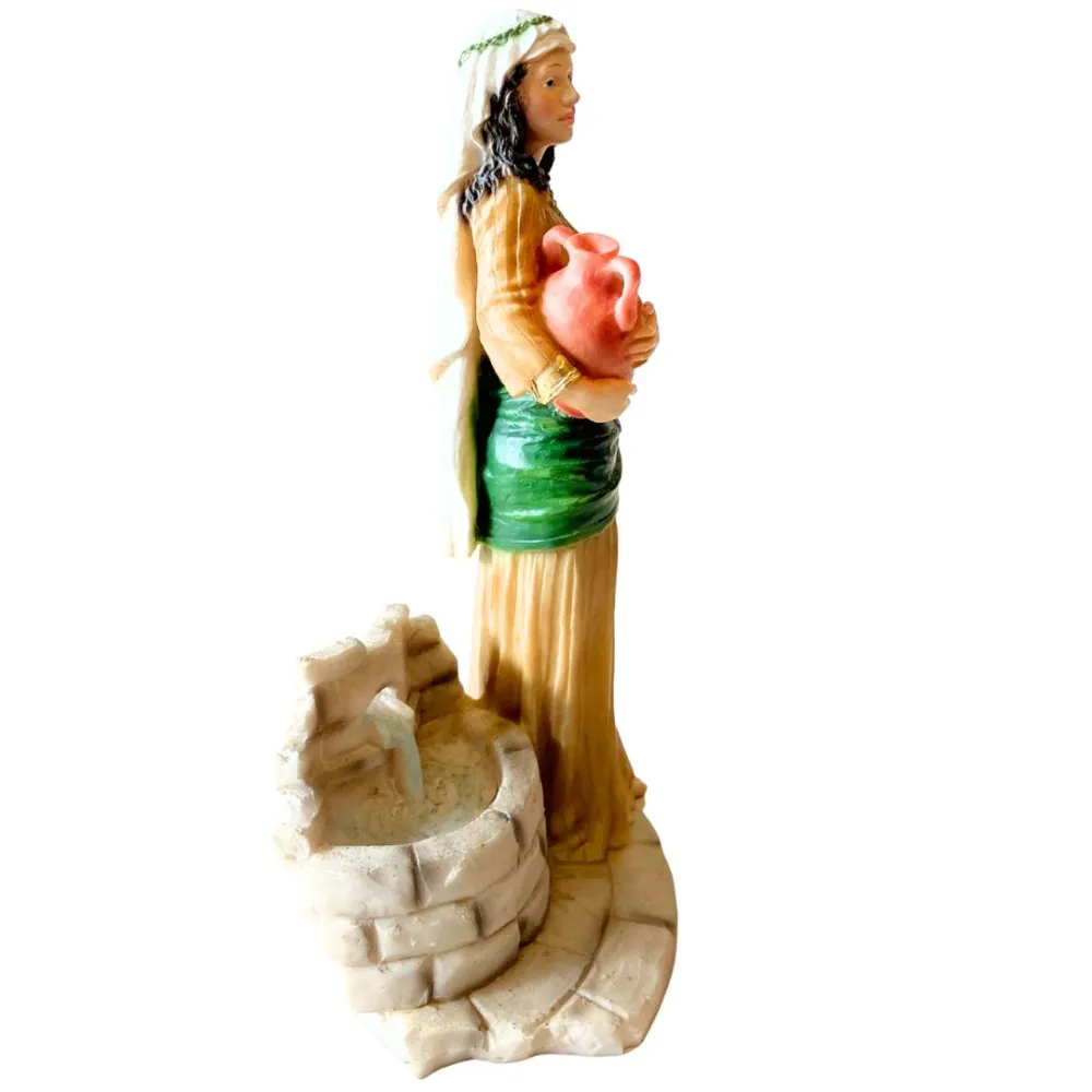 Woman at the Fountain – Resin, 20 cm Series