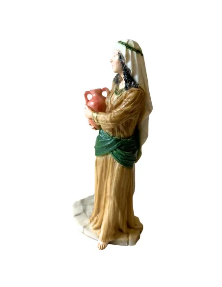 Donna alla fonte in resina serie 20 cm