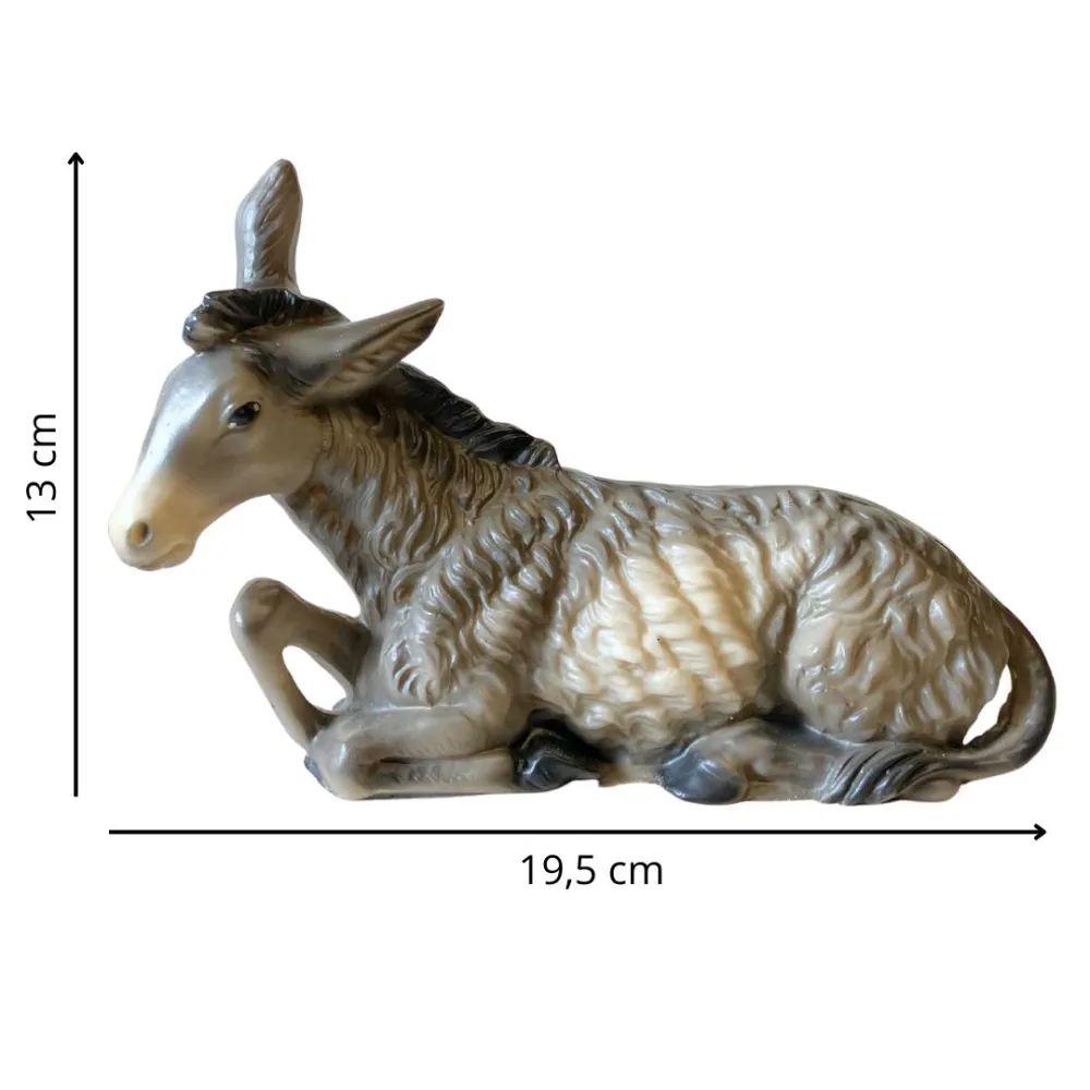 Resin Donkey for 20 cm Nativity Figures