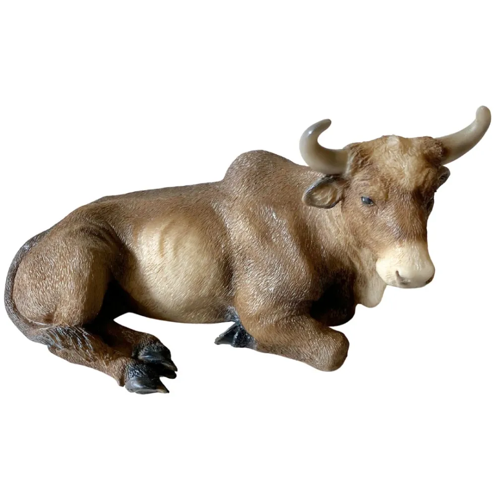 Bue in resina serie 20 cm