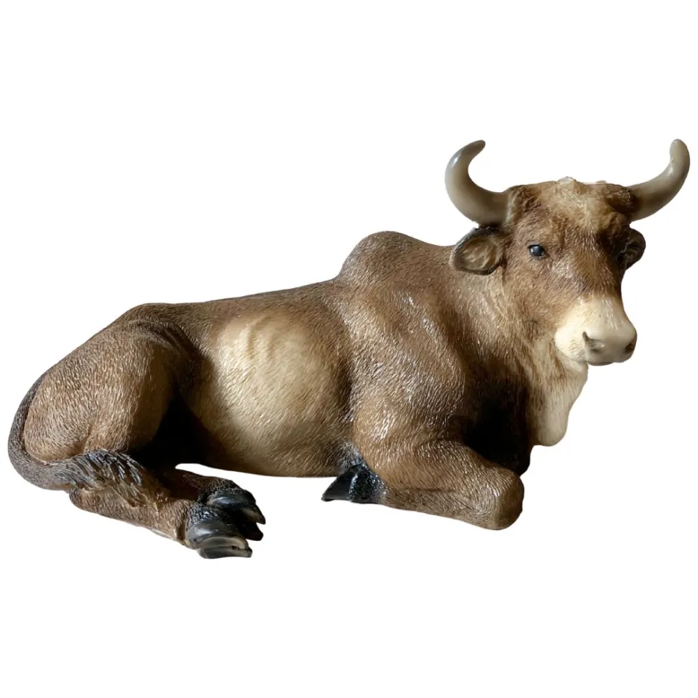 Bue in resina serie 20 cm