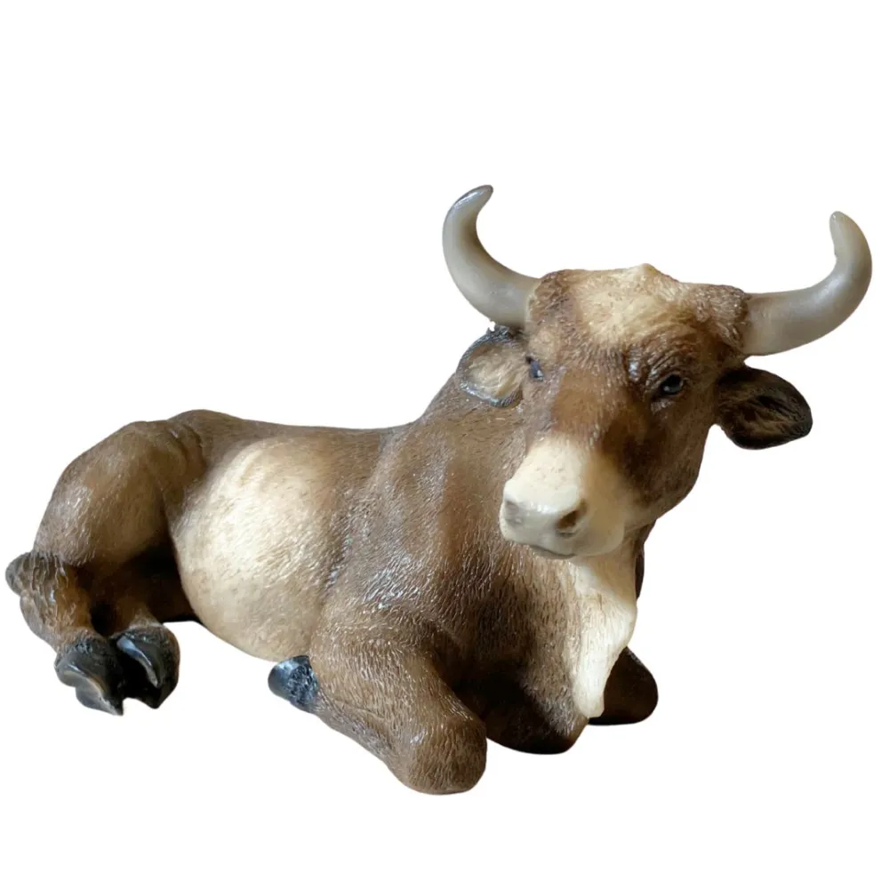 Bue in resina serie 20 cm