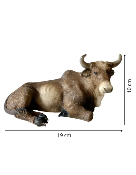 Bue in resina serie 20 cm