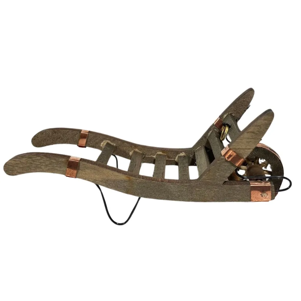 Wooden Wheelbarrow for 10–12 cm Nativity Figures