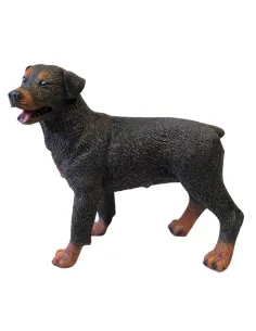 Cane in piedi in resina per statue da 30 cm