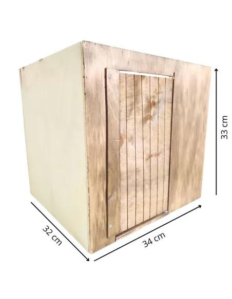 Box con uomo insonne in movimento 30 cm