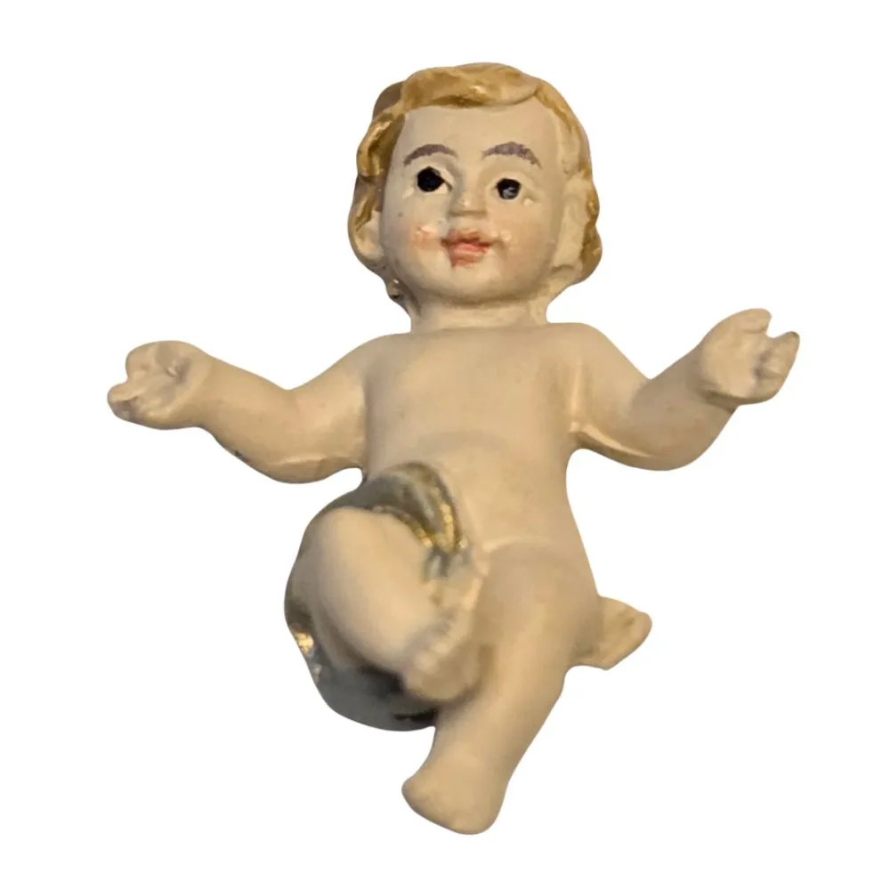 Baby Jesus – Resin, for 7–8 cm Nativity Figures