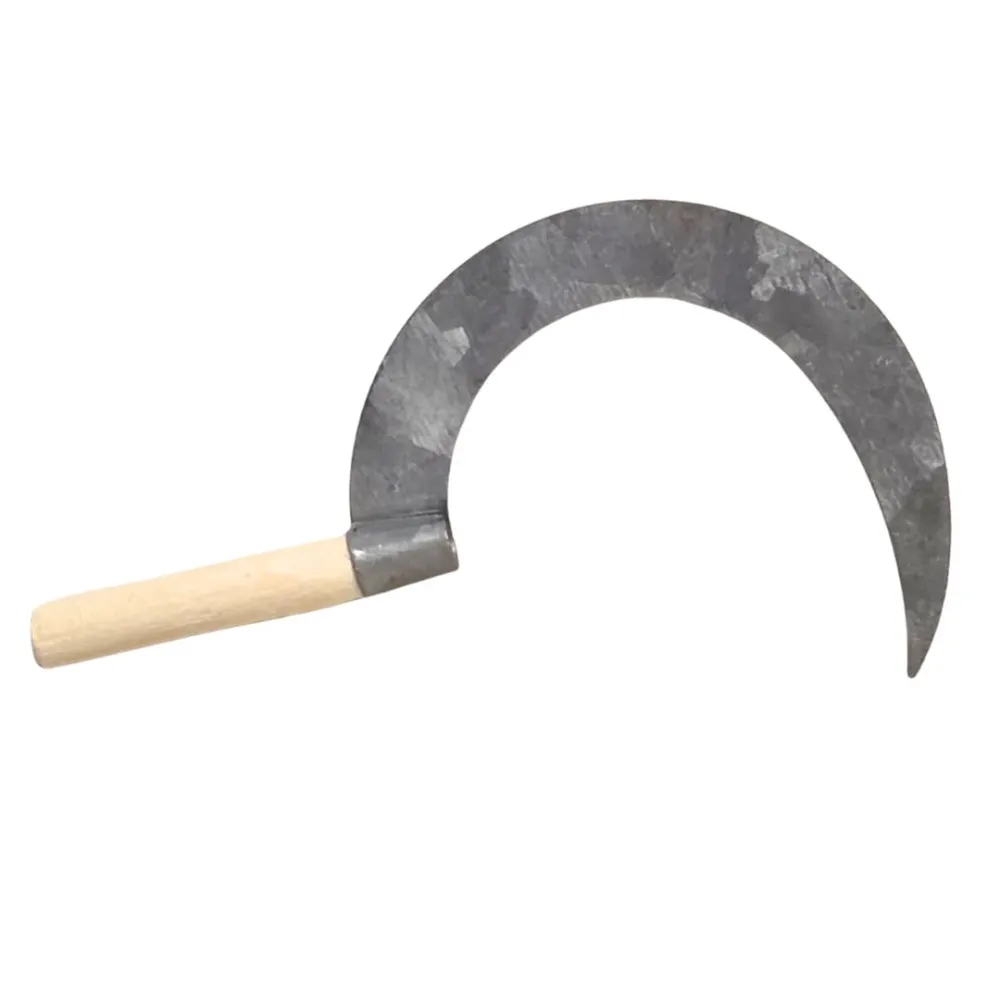 Falcetto con manico in legno per statue da 30 cm