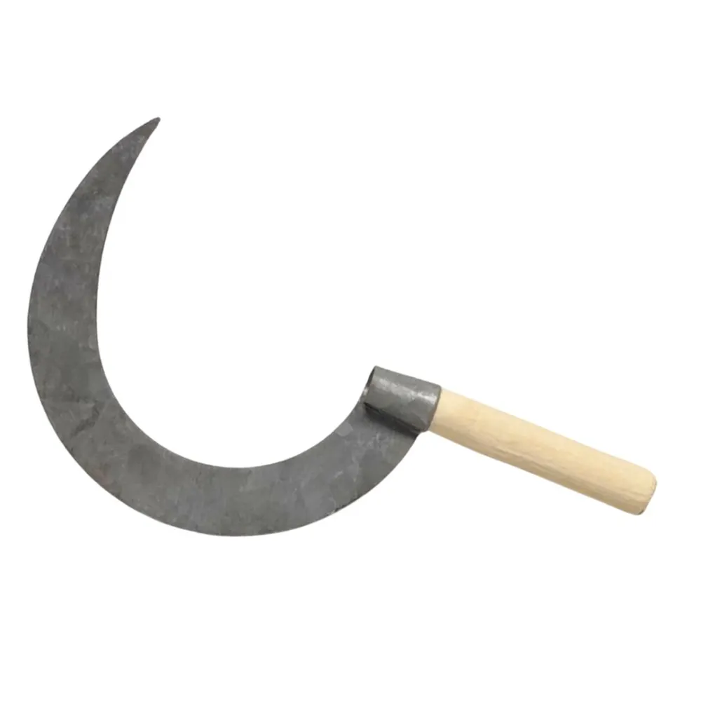 Falcetto con manico in legno per statue da 30 cm