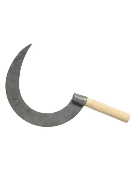 Falcetto con manico in legno per statue da 30 cm