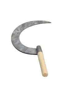 Falcetto con manico in legno per statue da 30 cm