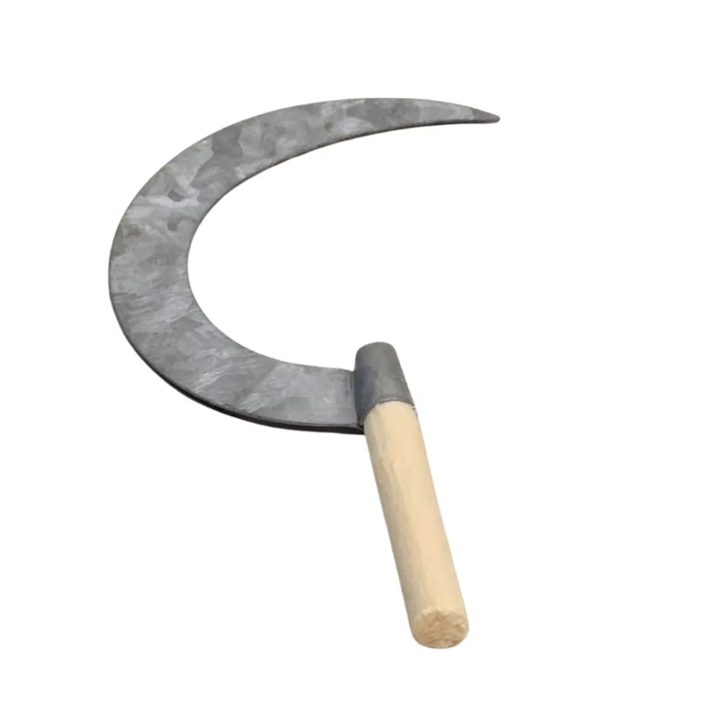 Falcetto con manico in legno per statue da 30 cm