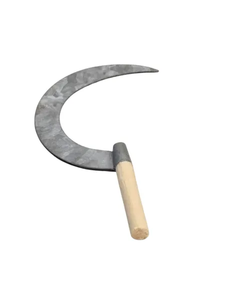 Falcetto con manico in legno per statue da 30 cm