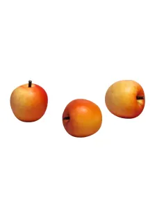 Set 3 mele bicolore per statue da 30 cm 2
