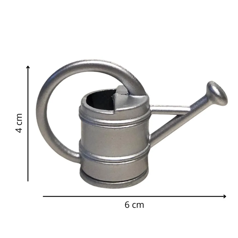 Annaffiatoio in metallo per statue da 20 cm