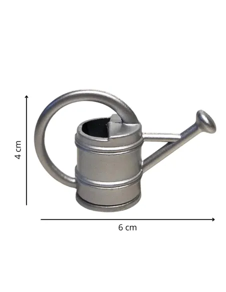 Annaffiatoio in metallo per statue da 20 cm