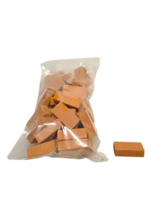 Confezione da 50 pezzi mattoni in terracotta per statue da 20 cm