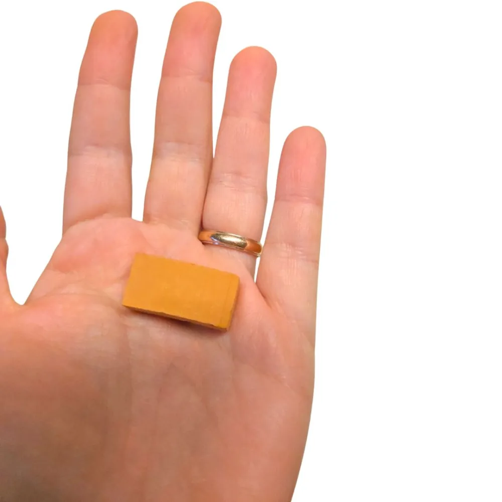 Confezione da 50 pezzi mattoni in terracotta per statue da 20 cm