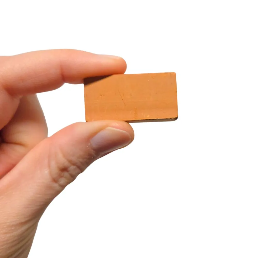 Confezione da 50 pezzi mattoni in terracotta per statue da 30 cm