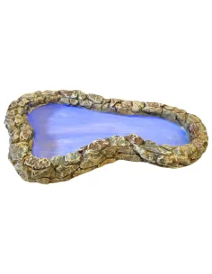 Laghetto con acqua finta per statue da 6 a 10 cm 2