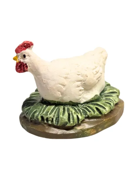 Set 5 gallinacei in resina per statue da 10-12 cm