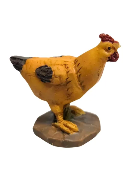 Set of 5 Poultry Figures in Resin – for 10–12 cm Nativity Figures