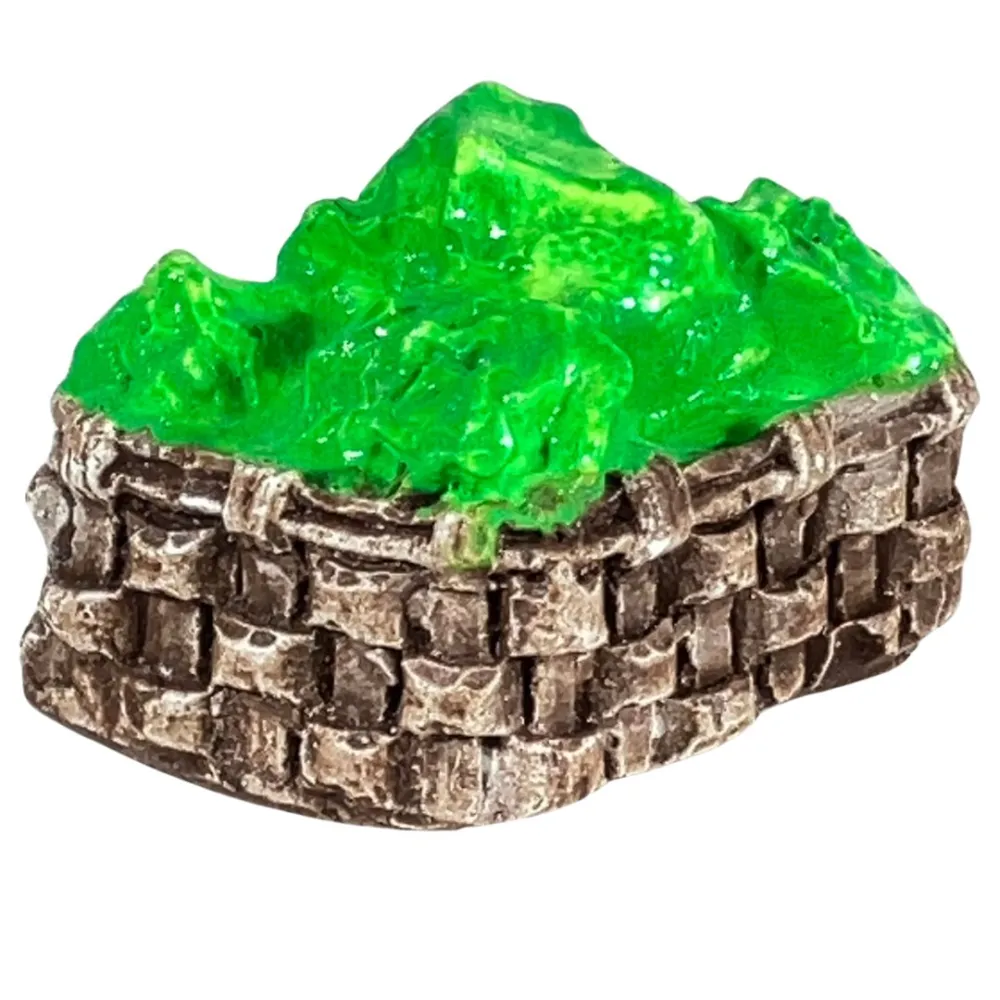 Plaster Basket with Lettuce for 25–30 cm Nativity Figures