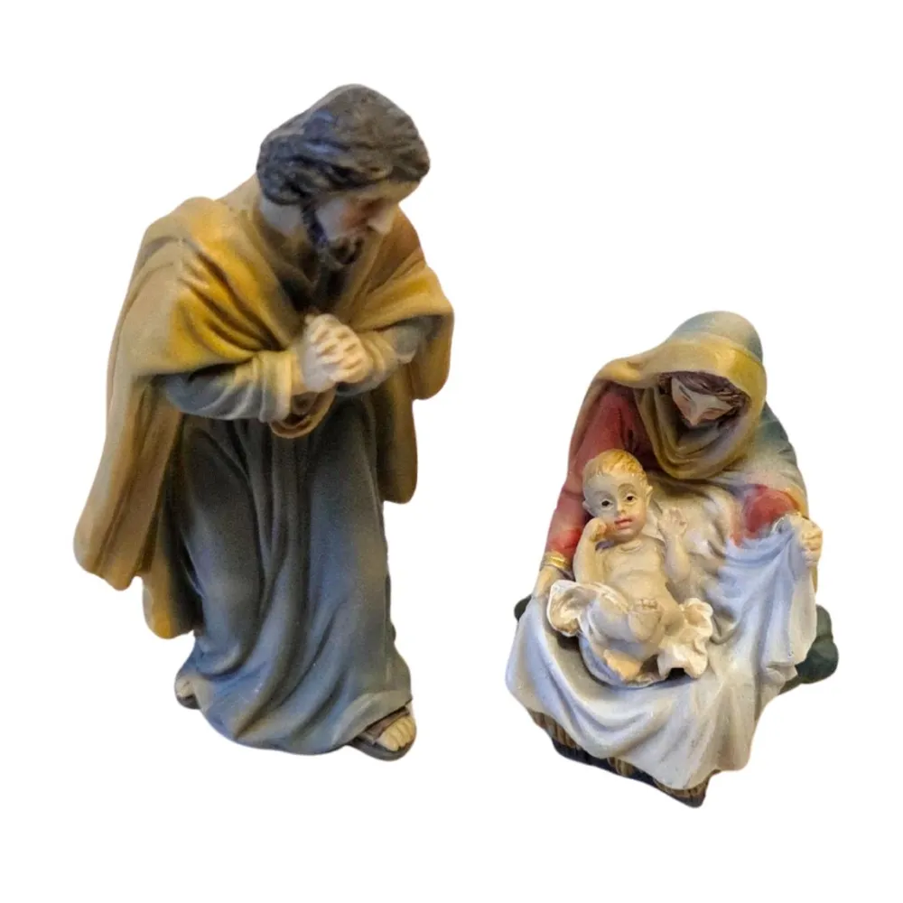Nativity Set – 3 Pieces - 10 cm