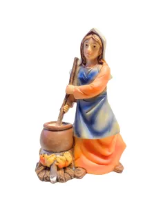 Woman Stirring Polenta – 10 cm