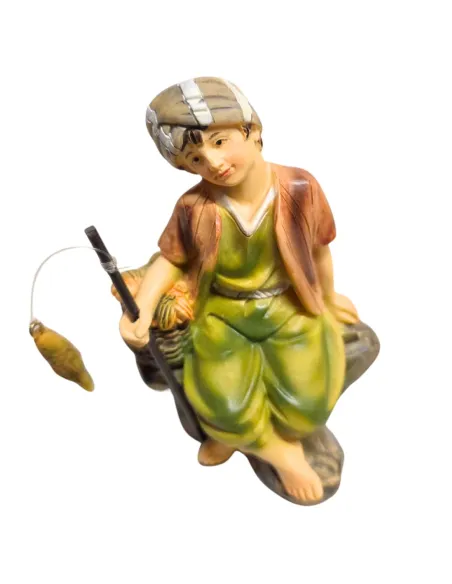 Seated Young Fisherman – 10 cm series