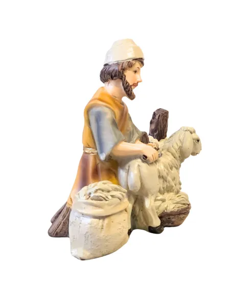 Kneeling Sheep Shearer – 12 cm series
