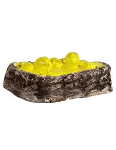 Cesto con limoni in gesso per statue da 20 cm 2