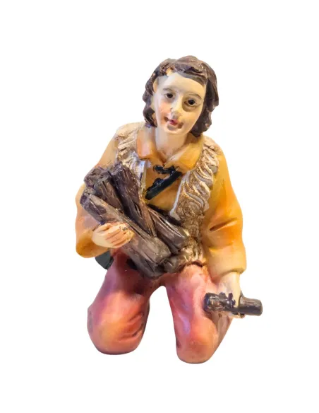 Pastore con legna da ardere serie 10 cm