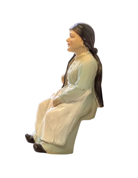 Seated elderly woman - 10 cm series