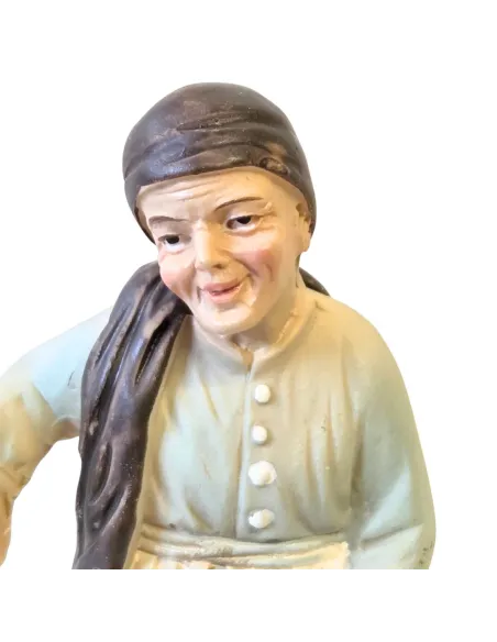 Seated elderly woman - 10 cm series