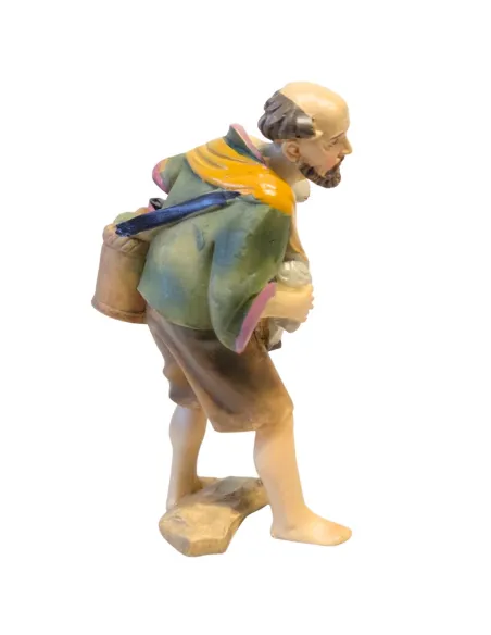 Pastore con agnello serie 10 cm